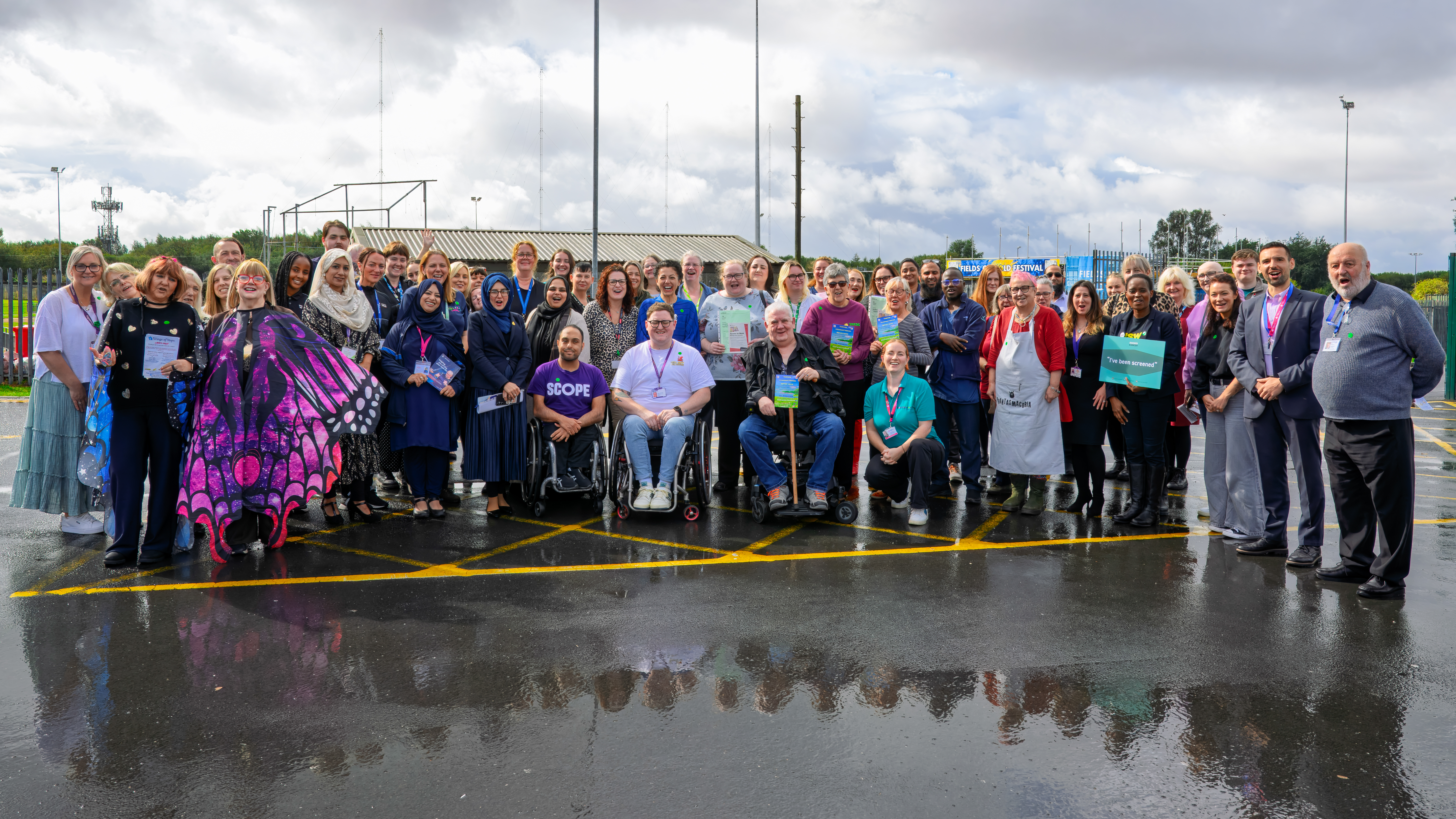 group picture of attendees