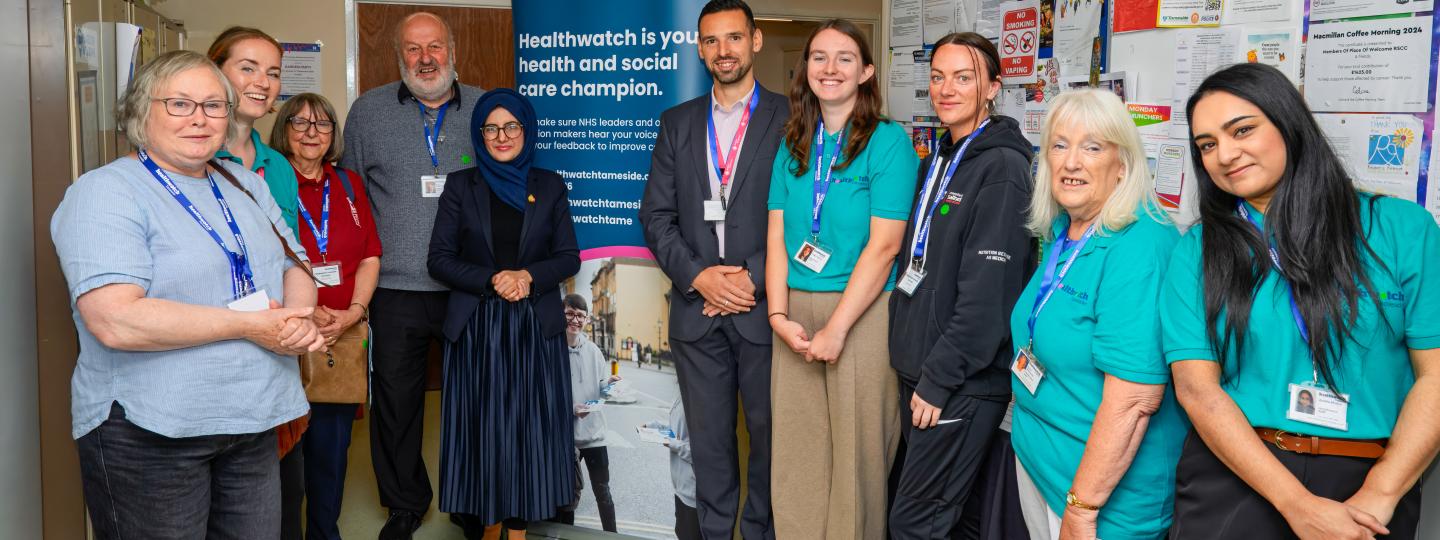 photo of the HWT team